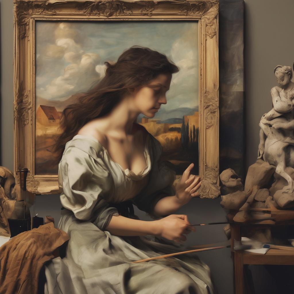 Το ύφος και οι τεχνικές του LANINO στην ζωγραφική