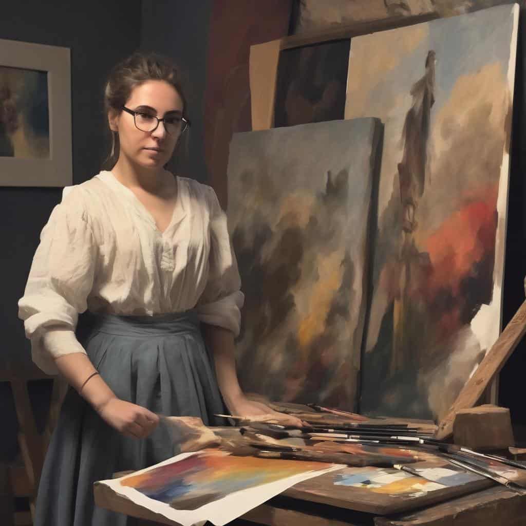 Προσωπική δημιουργία και καλλιτεχνική εξέλιξη σήμερα, σύγχρονη τέχνη και σύγχρονη ζωγραφική.